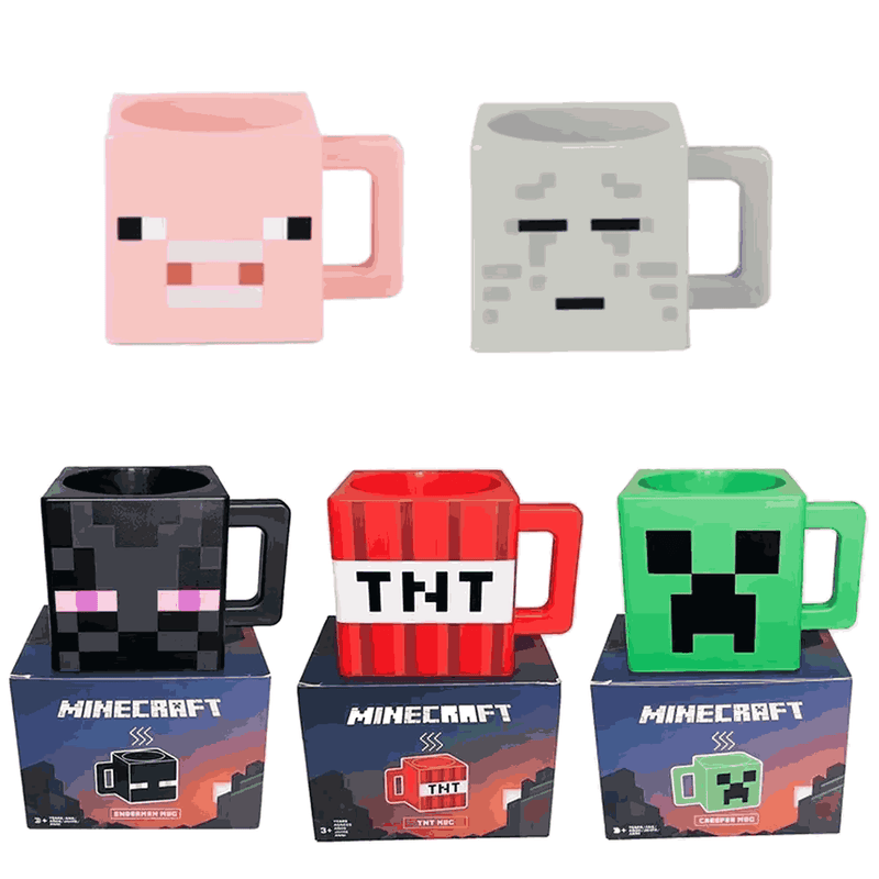 Caneca MOB 3D Minecraft 230ml