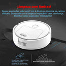 Robô Aspirador Mini Inteligente Max Clean 3 em 1
