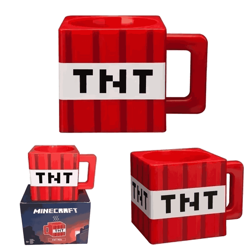 Caneca MOB 3D Minecraft 230ml