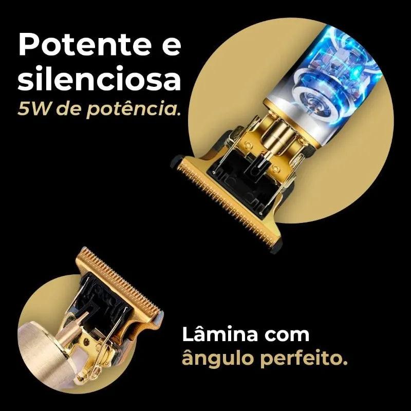 Máquina Profissional de Cortar Cabelo para Barba Masculina - Compre cá