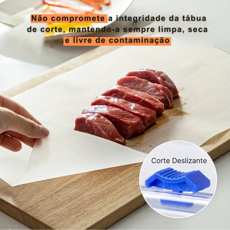 Rolo Descartável para Tábua de Corte - (LEVE 4 E ECONOMIZE)