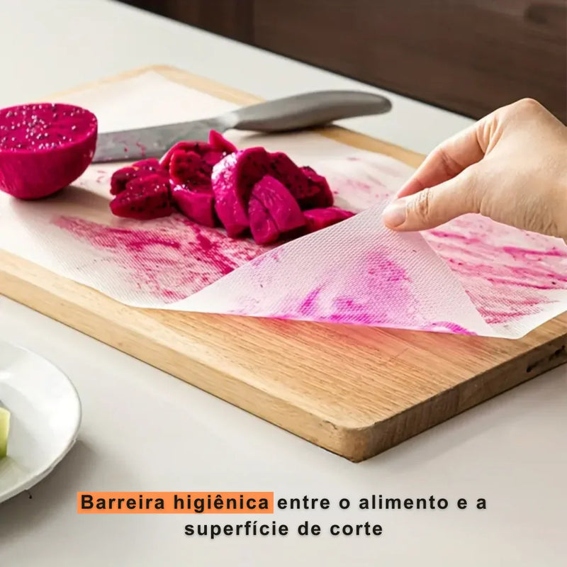 Rolo Descartável para Tábua de Corte - (LEVE 4 E ECONOMIZE)