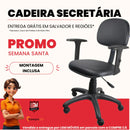 CADEIRA GIRATORIA SECRETARIA COM BRAÇOS