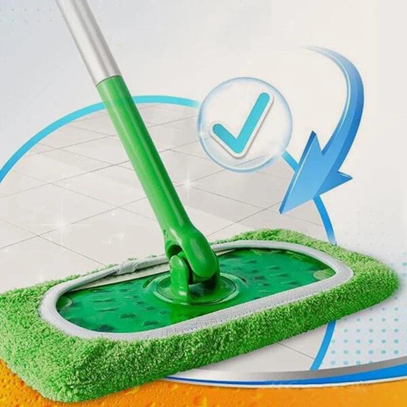 Pano de Microfibra para Limpeza Doméstica - Compatível com Mops Swiffer Flat de 25 x 11,5 cm - Compre cá