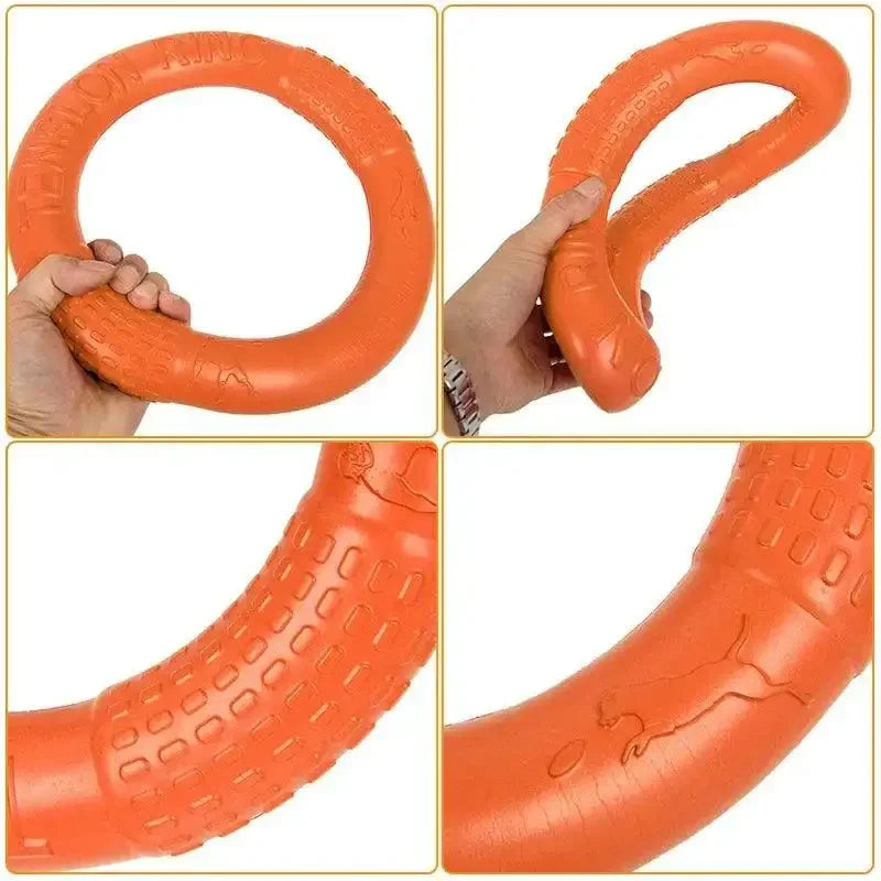 Anel Voador para Cães - Brinquedo de Treinamento e Diversão ao Ar Livre. - Compre cá