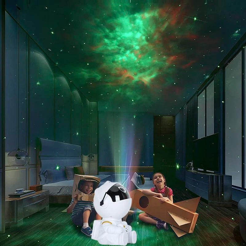 Projetor de Estrelas Galaxy LED: Transforme seu Quarto em um Céu Estrelado - Compre cá