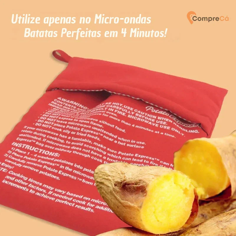 Potato Express|Batatas Perfeitas em 4 MINUTOS!