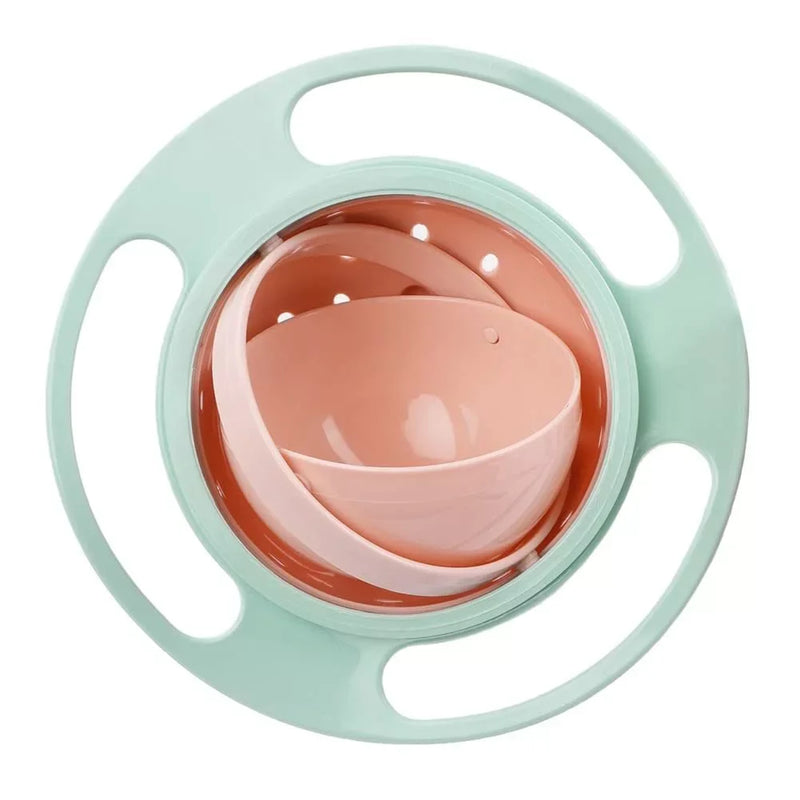 BOWL Rotativa 360º Antiderrapante para Crianças | 8 Meses - 6 Anos