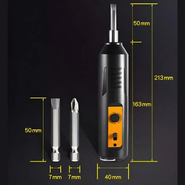 KIT Chave de fenda elétrica + 34 Ponteiras | PRODUTO COM ENTREGA FULL