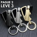 Chaveiro M57 Em Titânio Pederneira + Abridor de Cerveja (PAGUE 2 LEVE 3)