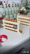 Porta Ovos para Geladeira com Rolamento Automático